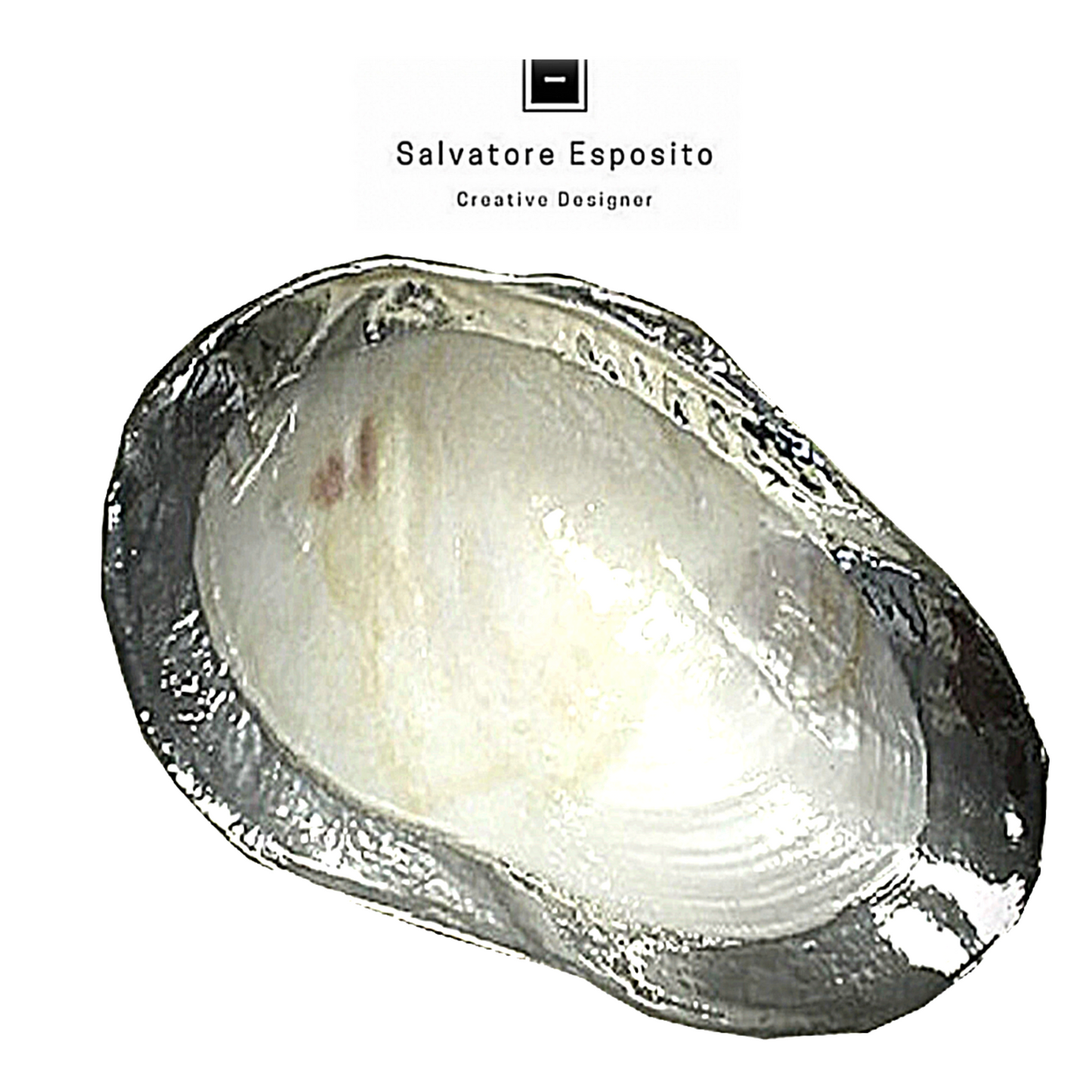 Cod.60520 Mussel madreperla in argento