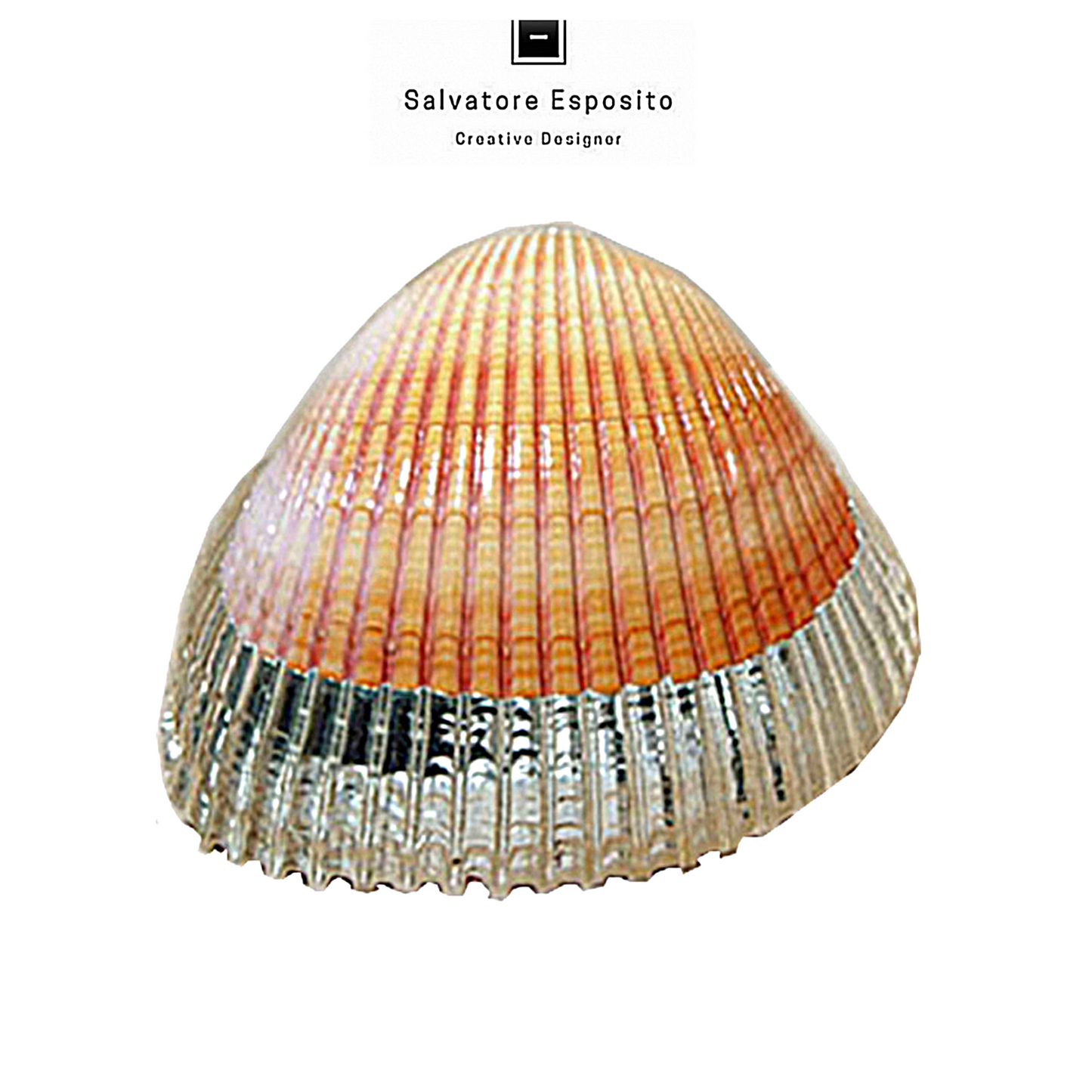 Cod.10009 Cardium pseudolima argento