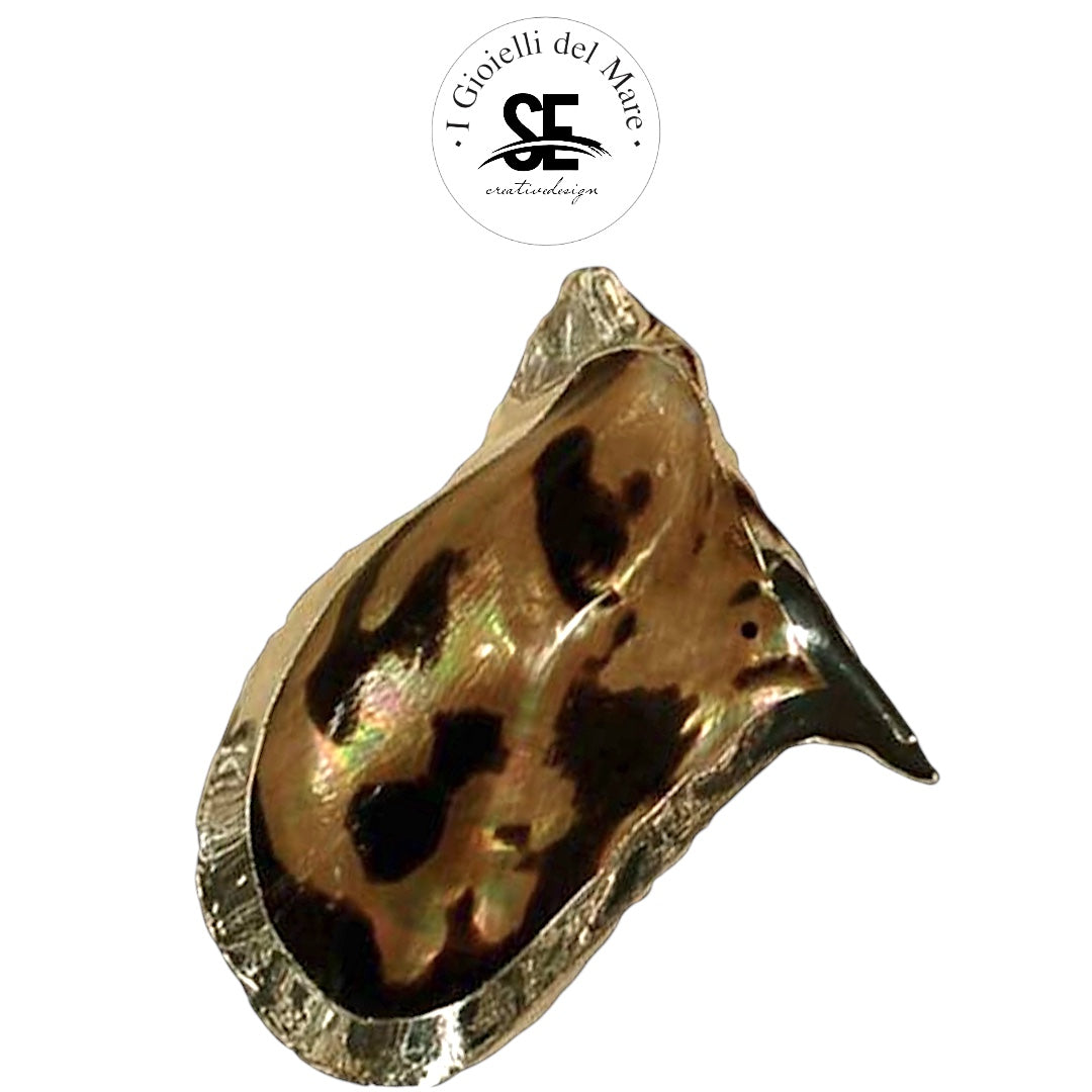 Cod.70414 Picteria pinguin maculata in argento