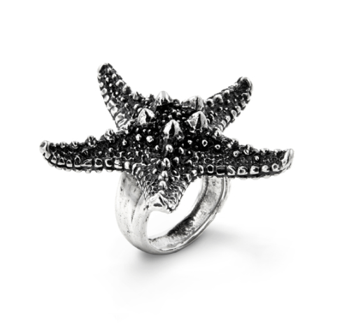 Cod.1920 Stella marina corazzata in argento