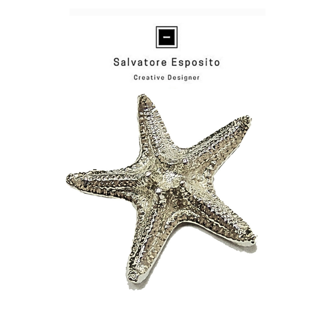 Cod.1920 Stella marina corazzata in argento