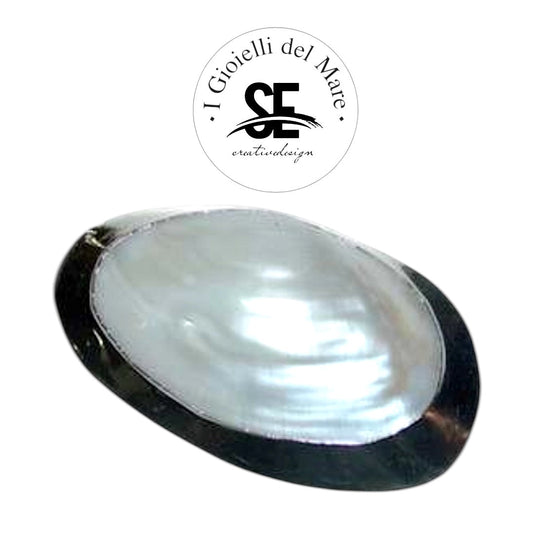Cod.GPS Mussel madreperla argento