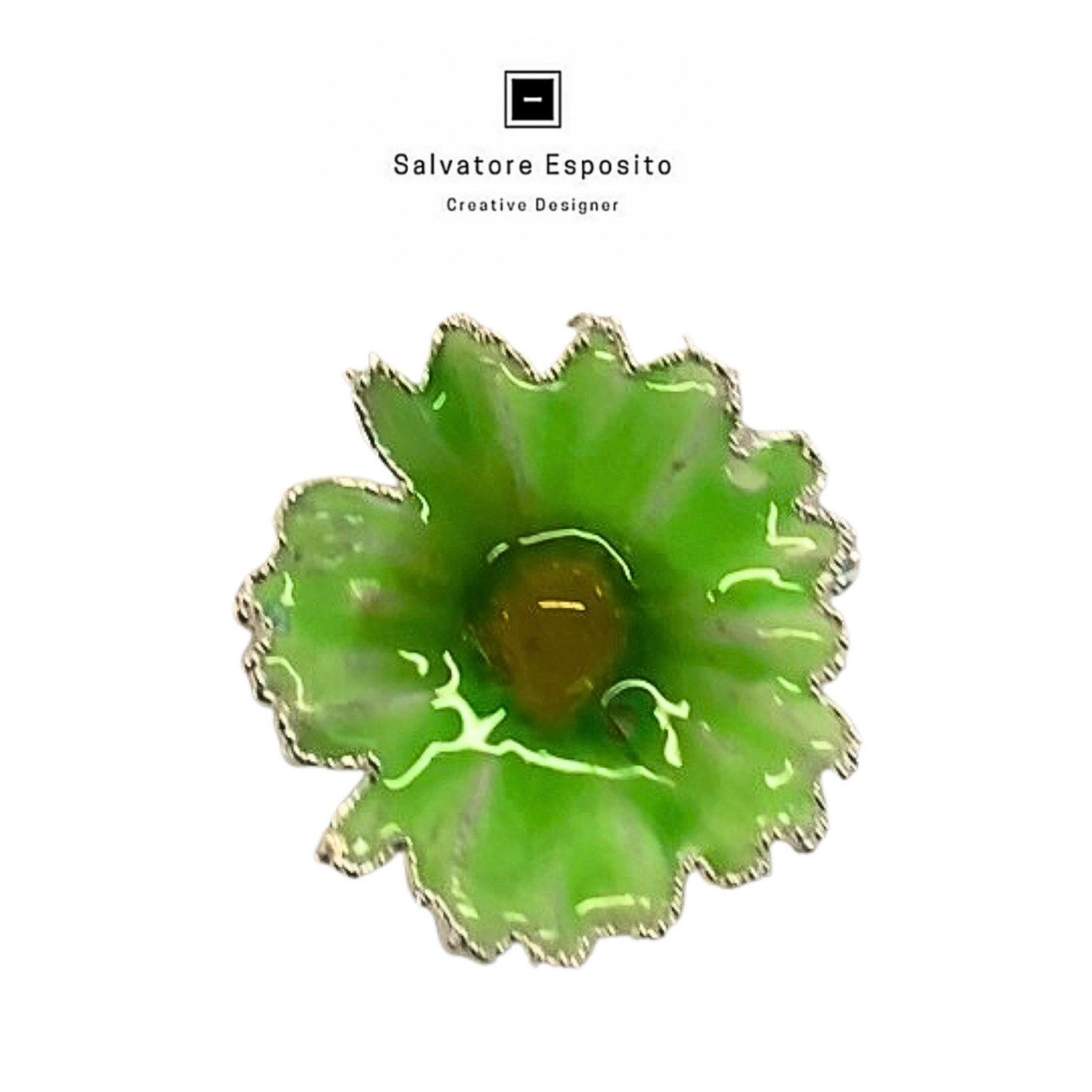 Cod.MA10 Bracciale margherite naturali in argento