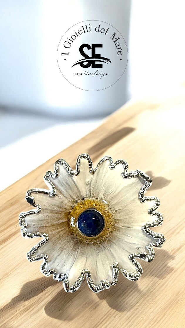 Ciondolo Margherita naturale