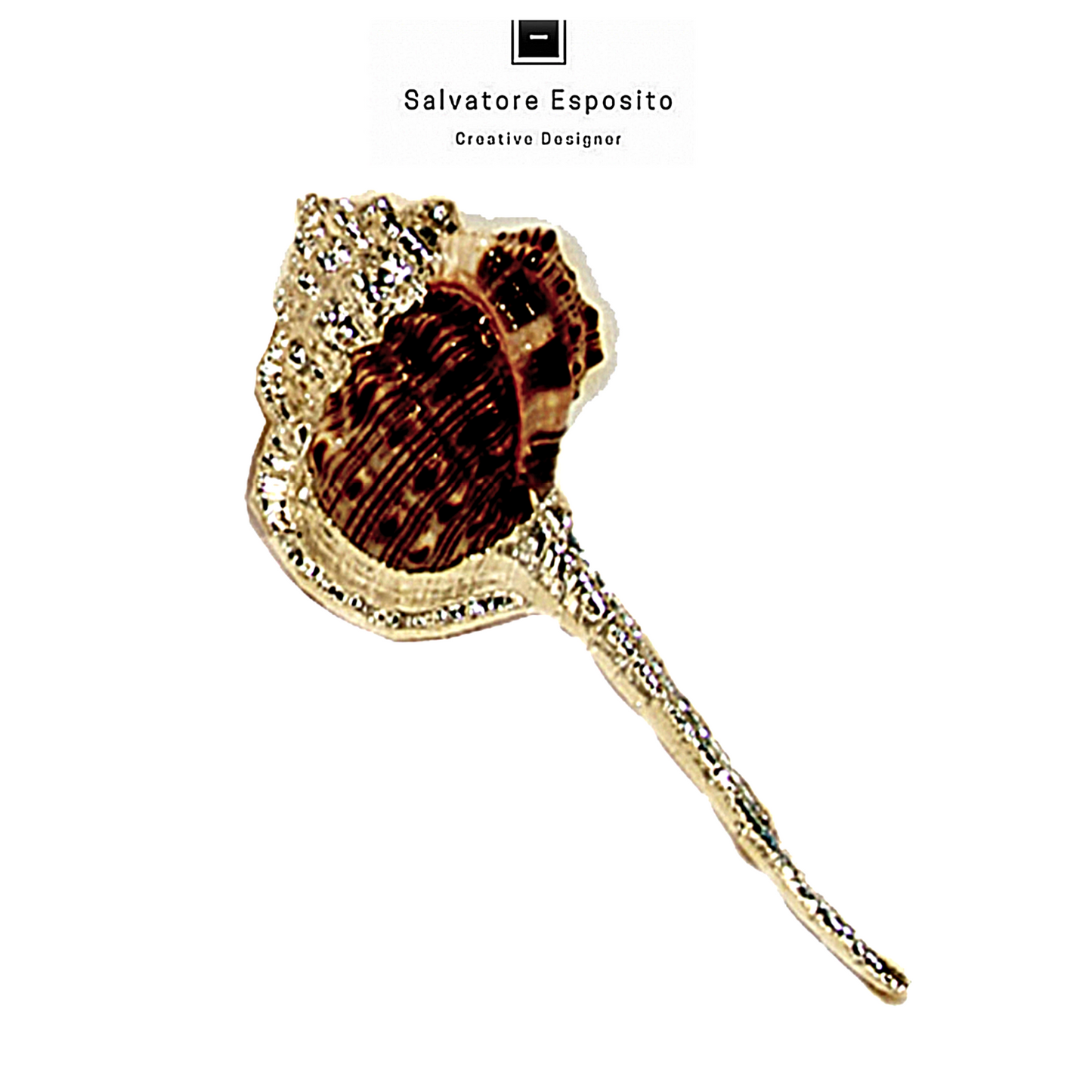 Cod.56012 Murex Haustellum in argento